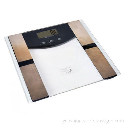 Fashionable Ultraslim Electronic Safety Glass Personal Body Fat Scale
